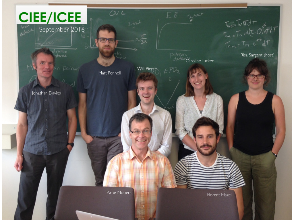 Figure 1. The working group during the first meeting in Ottawa