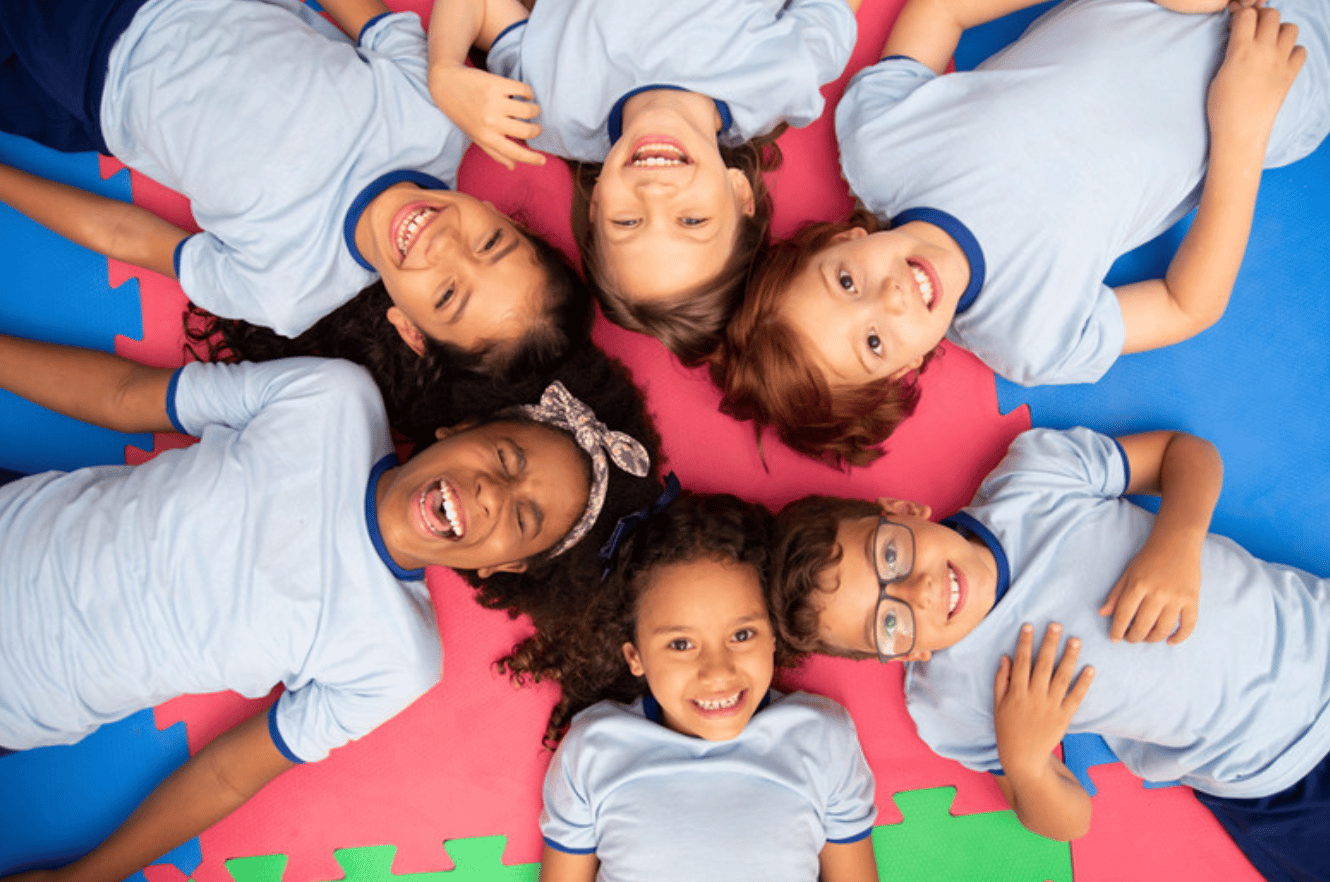 Lauve Wellbeing - happy school children Lauve Wellbeing - happy school children