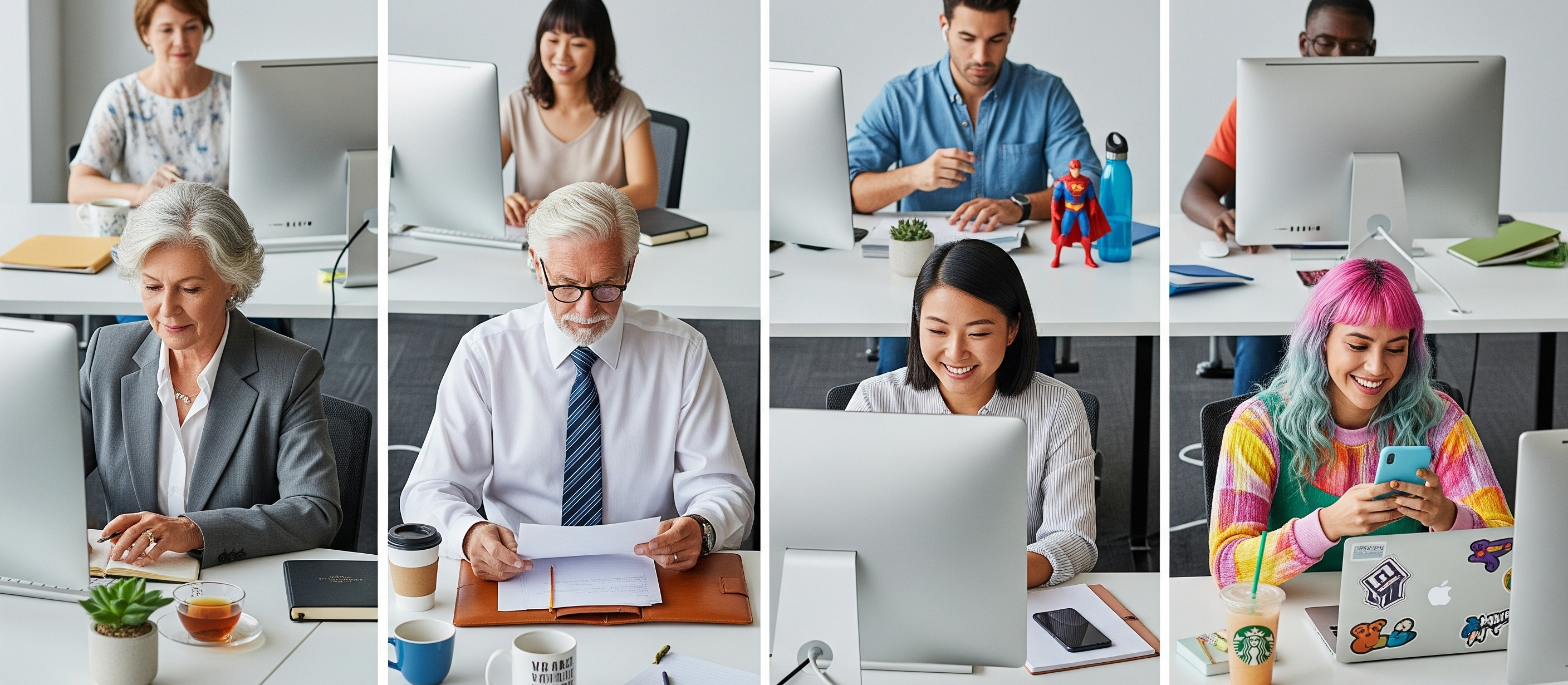 Multi generation work environment