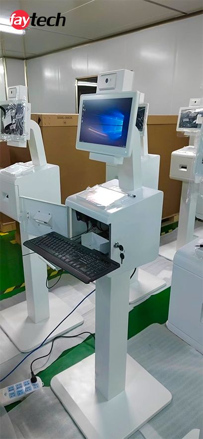 Medical check-in with facial recog