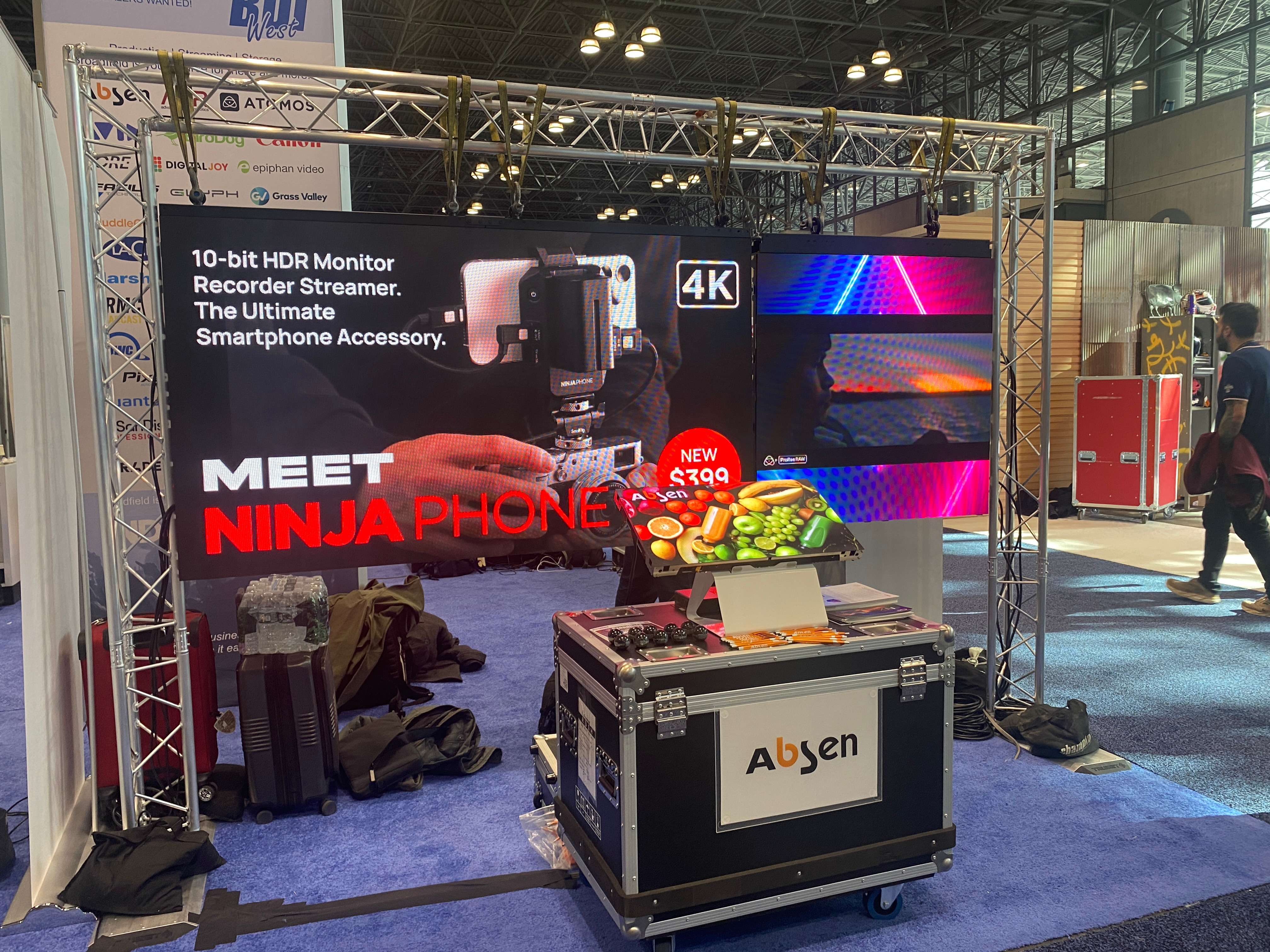 NAB 2024 Absen LED Wall