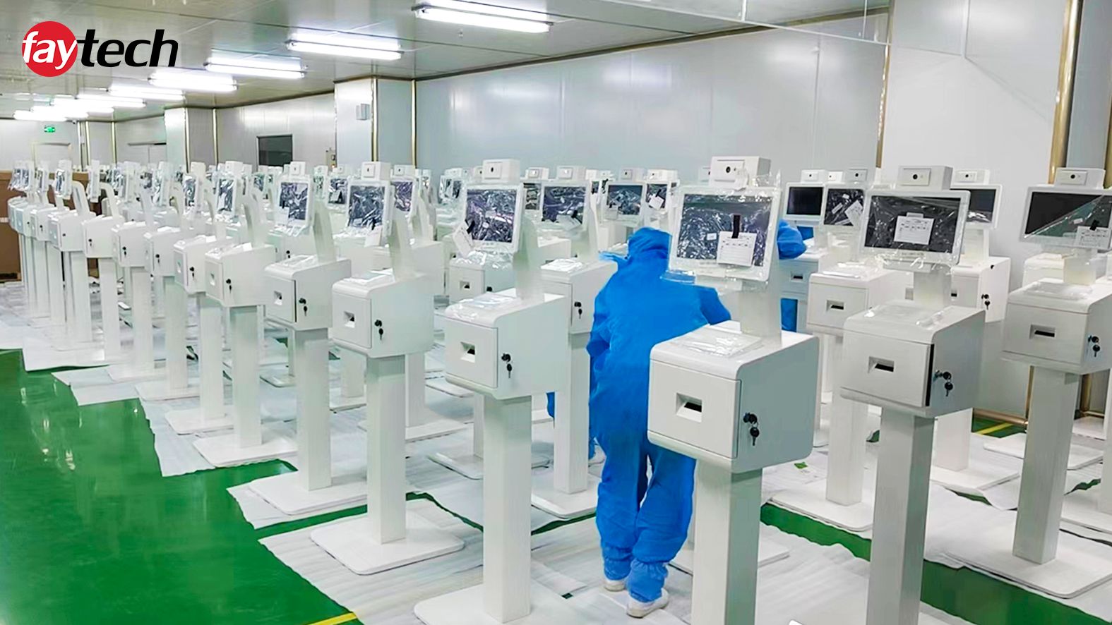 Medical Check-In's Using 13.3" touchscreen