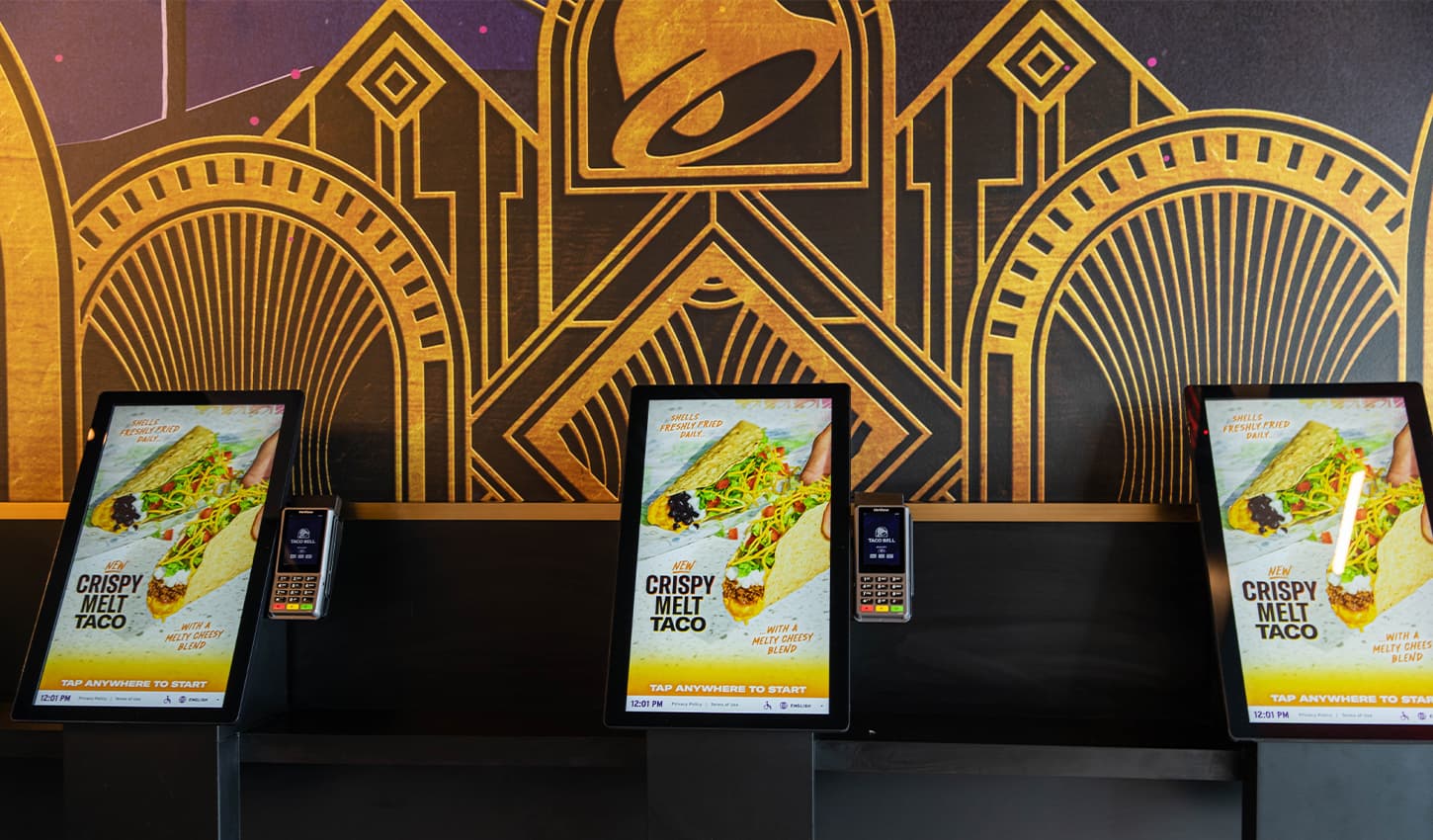 taco bell kiosks