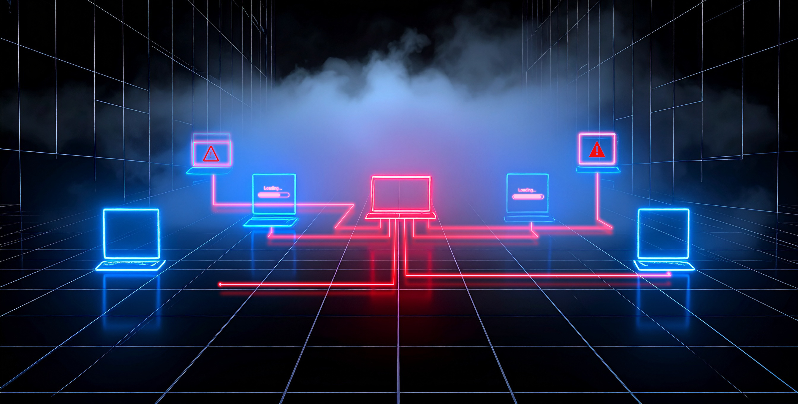 What happens when an unauthorized computer enters a secure network