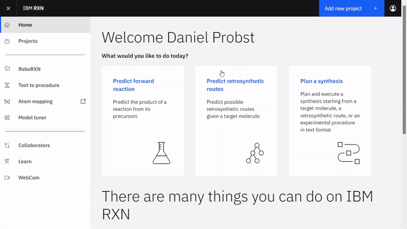How to use Biocatalysis Models in IBM RXN for Chemistry