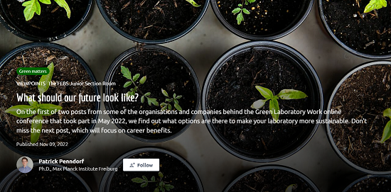 Screengrab of the post What should our future look like?
