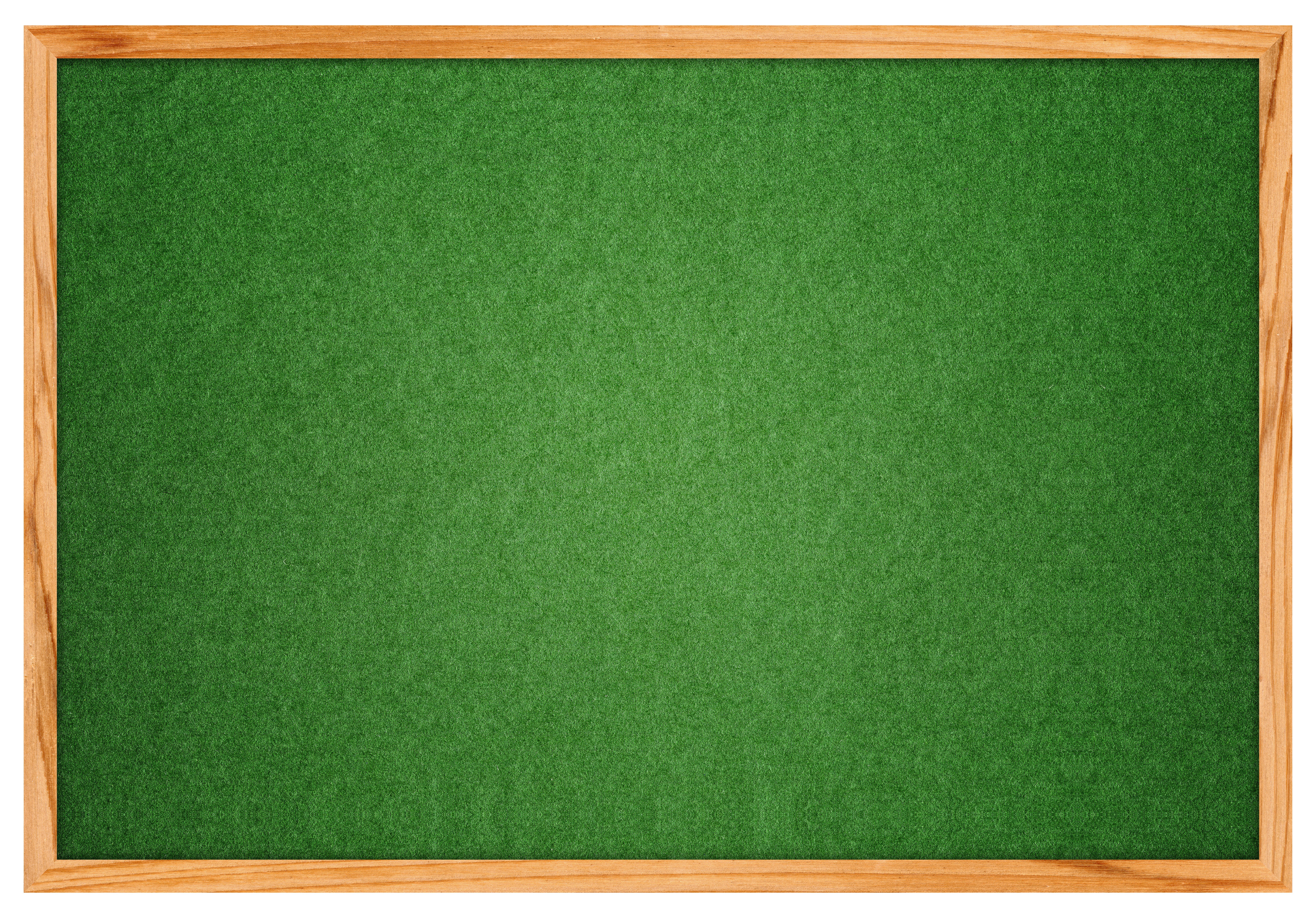 A greencorkboard empty and waiting for ideas