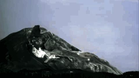 Pyroclastic flow GIF