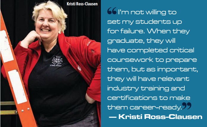 Kristi Ross-Clausen and the Madison College SET Program