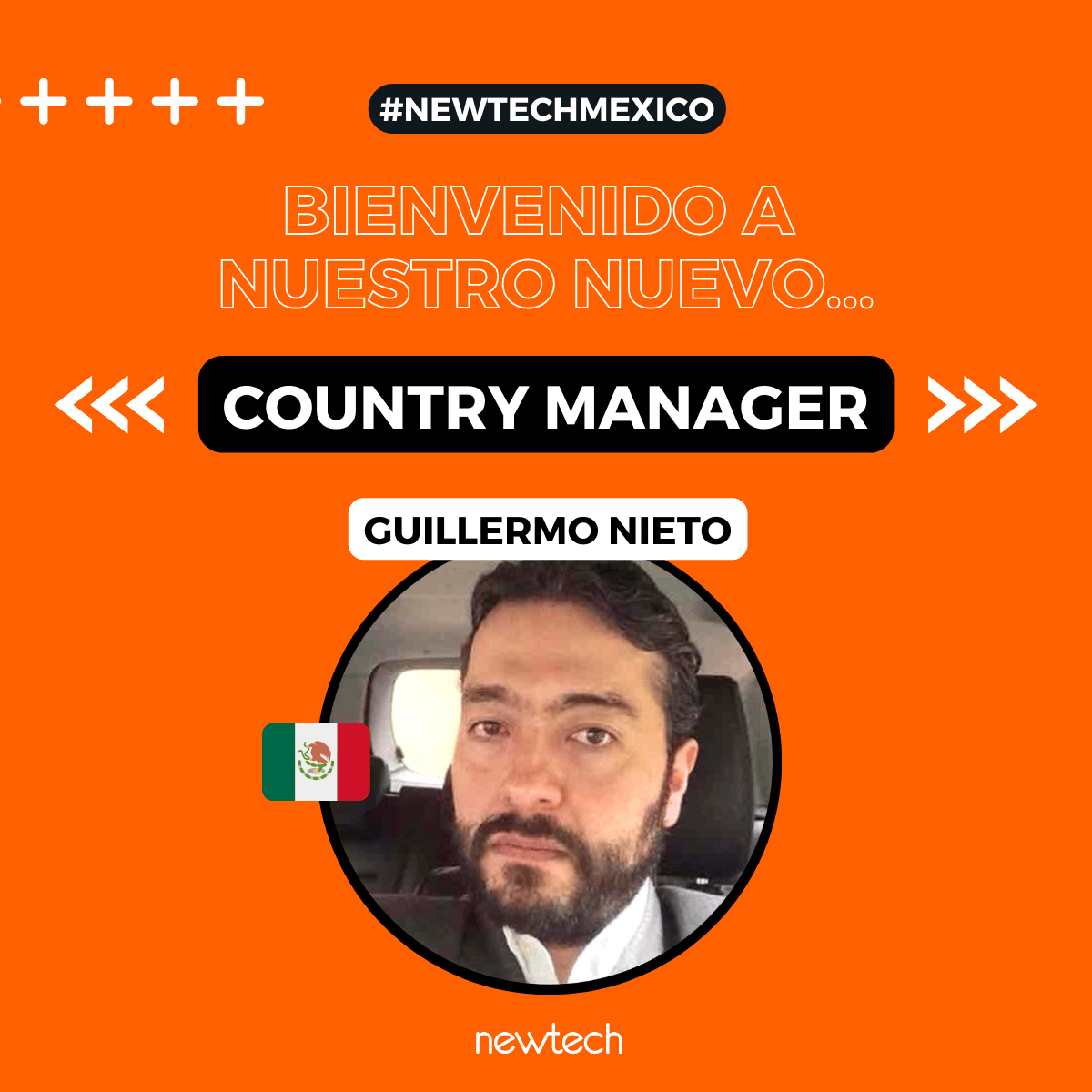 Bienvenido Guillermo Nieto a Newtech
