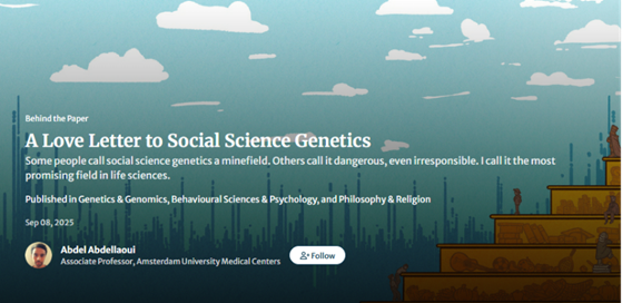 A Love Letter to Social Science Genetics