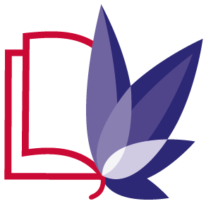 The logo of the Journal of Cannabis Research, showing half of an open book linked to half of a cannabis plant leaf.