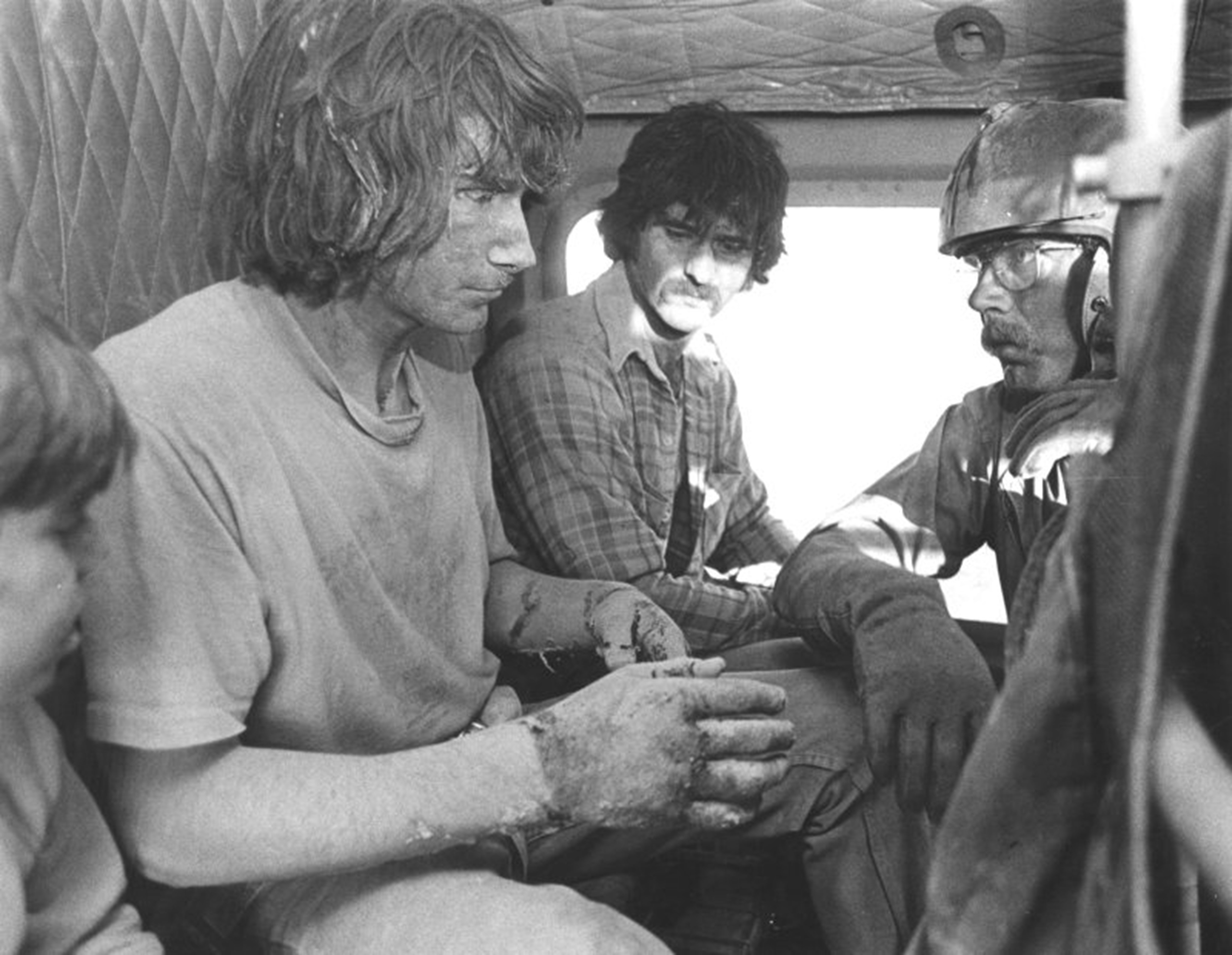 Pyroclastic flow survivors