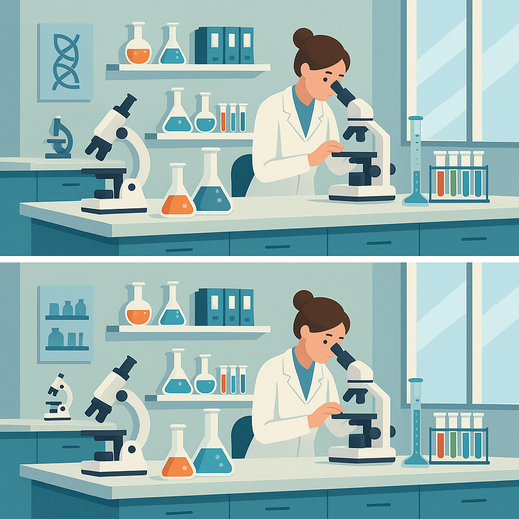 Spot the Difference - Laboratory