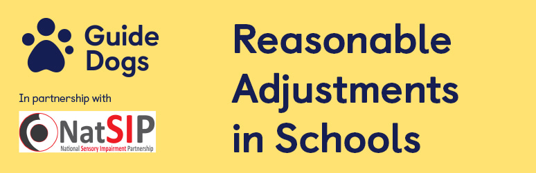 Reasonable adjustments banner