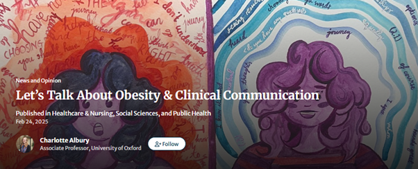 lets talk about obesity and clinical communication lets talk about obesity and clinical communication