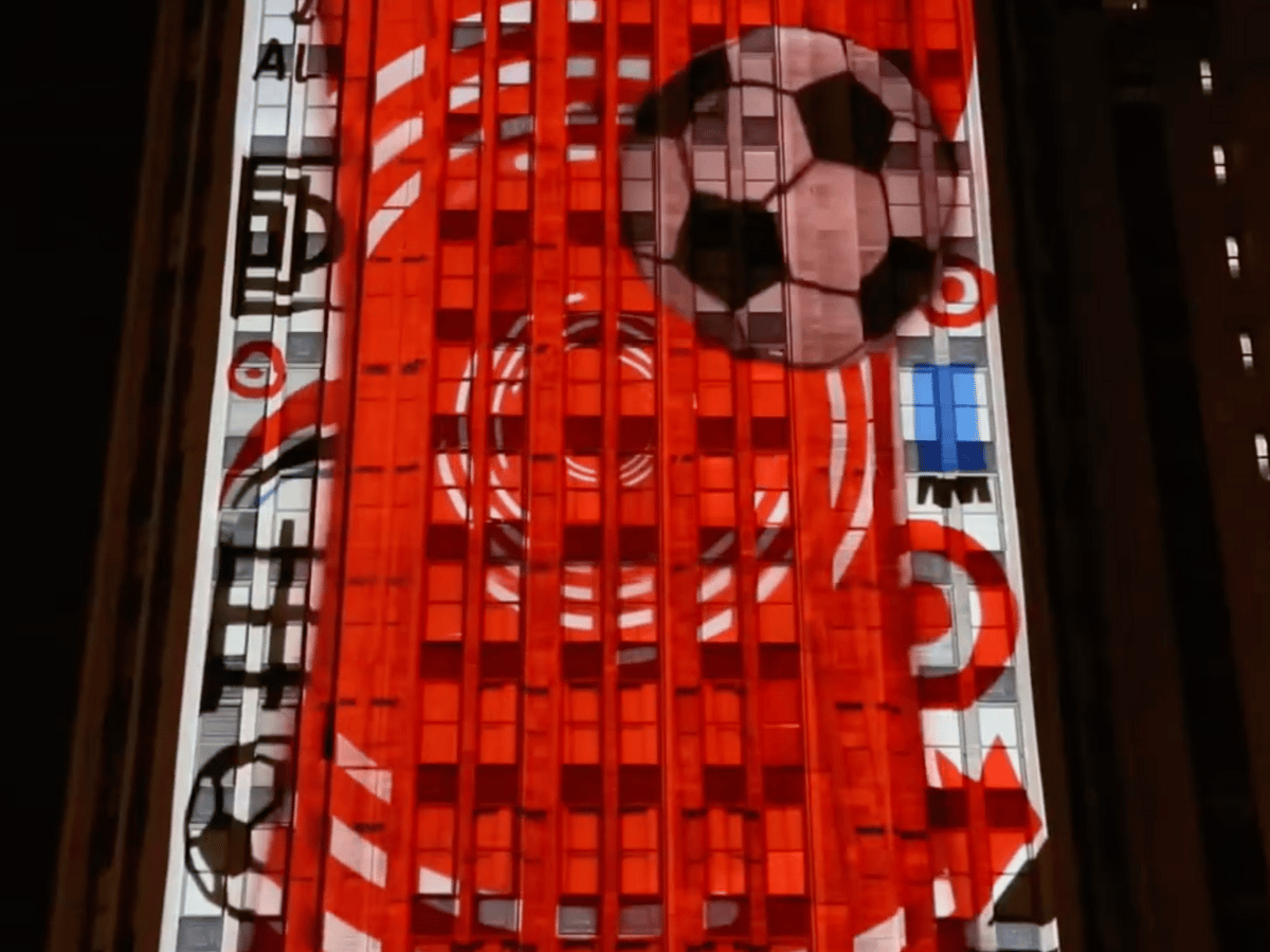 Projection Mapping at MSL All-Stars Game