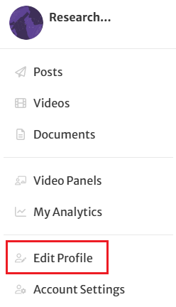 Complete your profile to make the most of the Communities and help others find your profile. An up to date and full profile helps with your visibility on the Communities, increasing chances of to build and expand your networks.