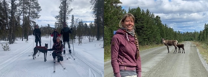 Kelly Blust enjoying life in Sweden during her PhD degree