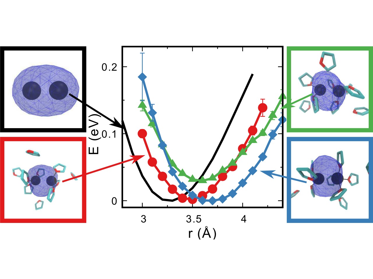 How Solvents Can Control Solute Molecular Identity