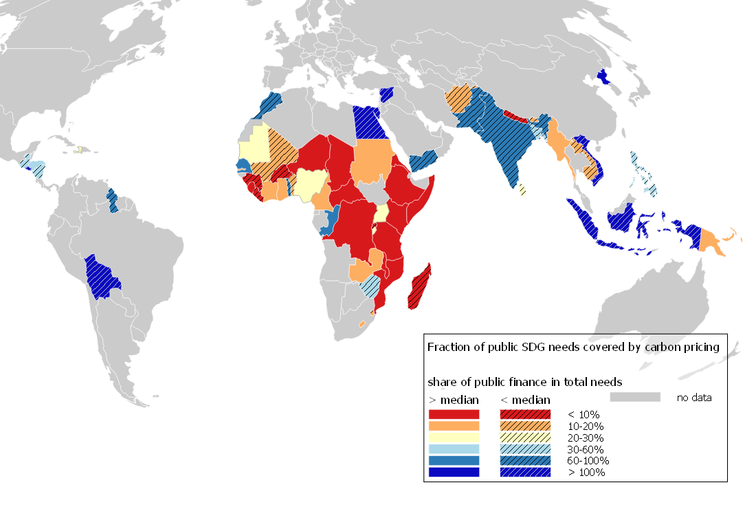 Mobilizing Domestic Resources for the Agenda 2030 via Carbon Pricing
