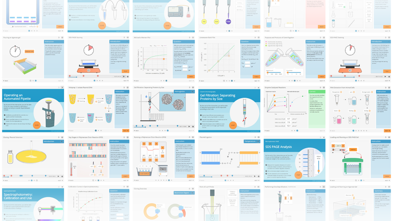 Digital learning resources supporting practical laboratories