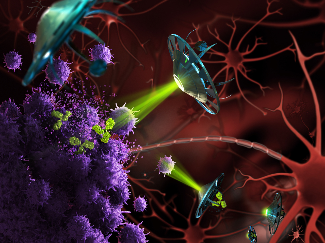 Sustained delivery and molecular targeting of a therapeutic monoclonal antibody to metastases in the central nervous system of mice.