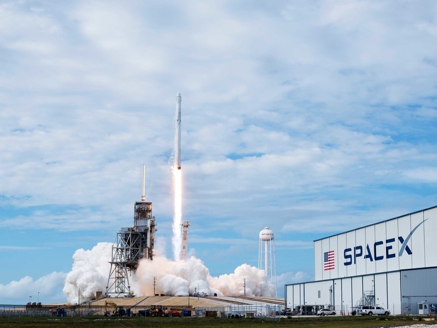 Space X launches 12th resuppy mission to the ISS