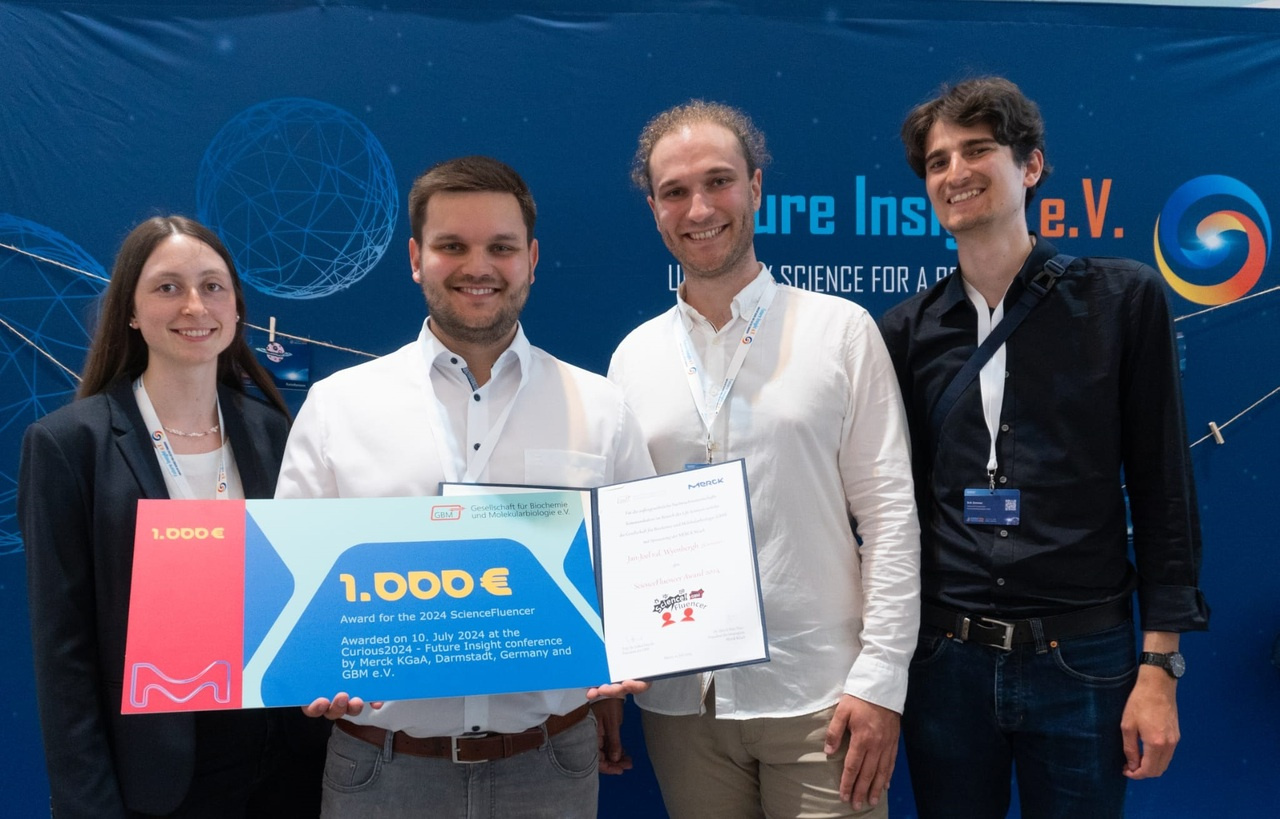  ScienceFluencer Award for young scientists