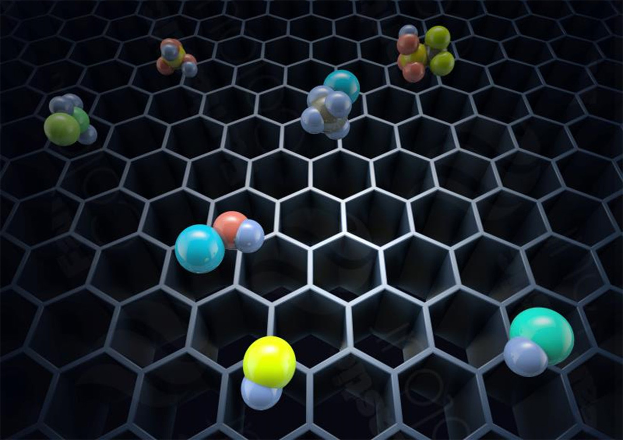 A crystalline porous material with super-high chemical stability
