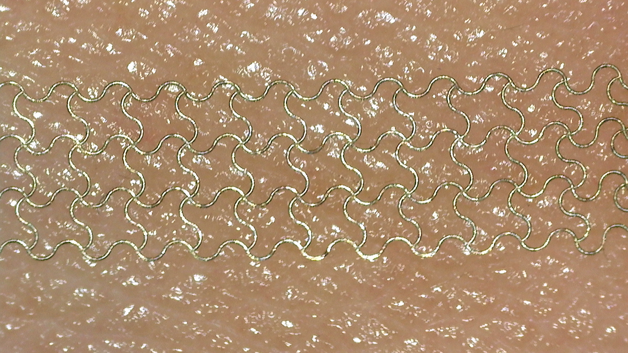 Deep-learned Skin Sensor