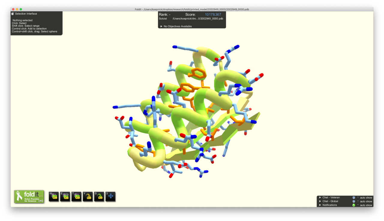 Protein design by citizen scientists