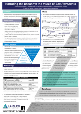 Anna McAuley - Narrating the uncanny: the music of Les Revenants