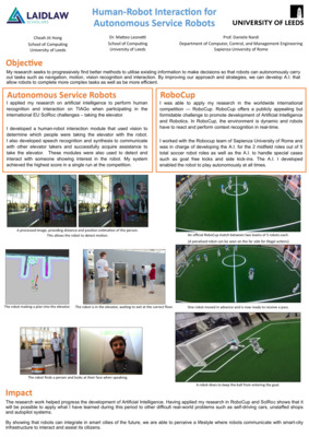 Cheah Jit Hong - Human-Robot Interaction for Autonomous Service Robots