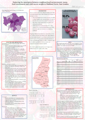 Exploring the association between socioeconomic status, the food environment and childhood excess weight