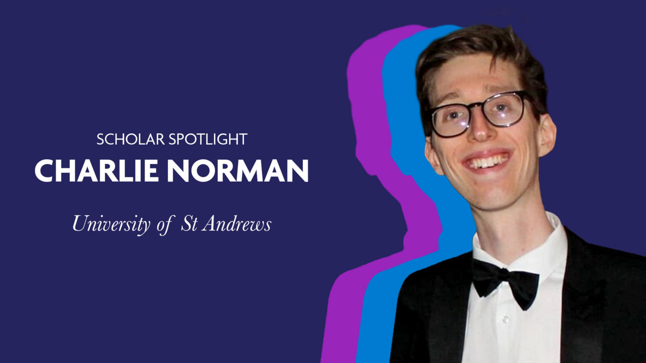 Scholar Spotlight - Charlie Norman