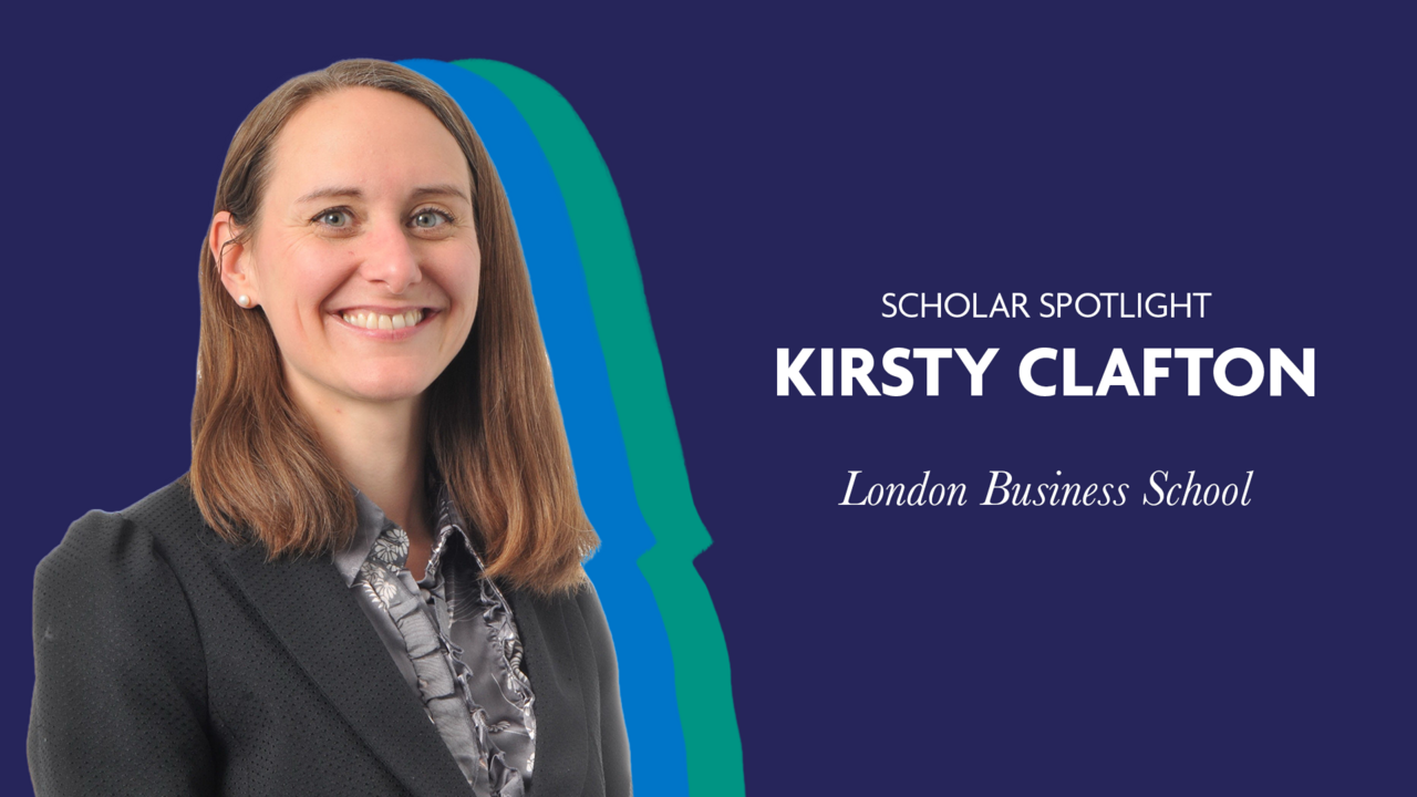 Scholar Spotlight - Kirsty Clafton