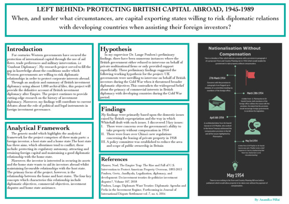 Left Behind: Protecting British Capital Abroad, 1945-1989