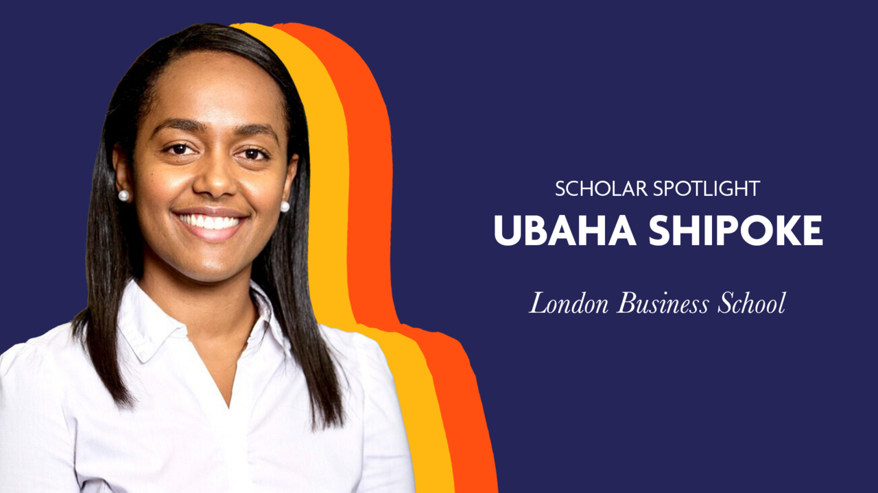 Scholar Spotlight - Ubaha Shipoke