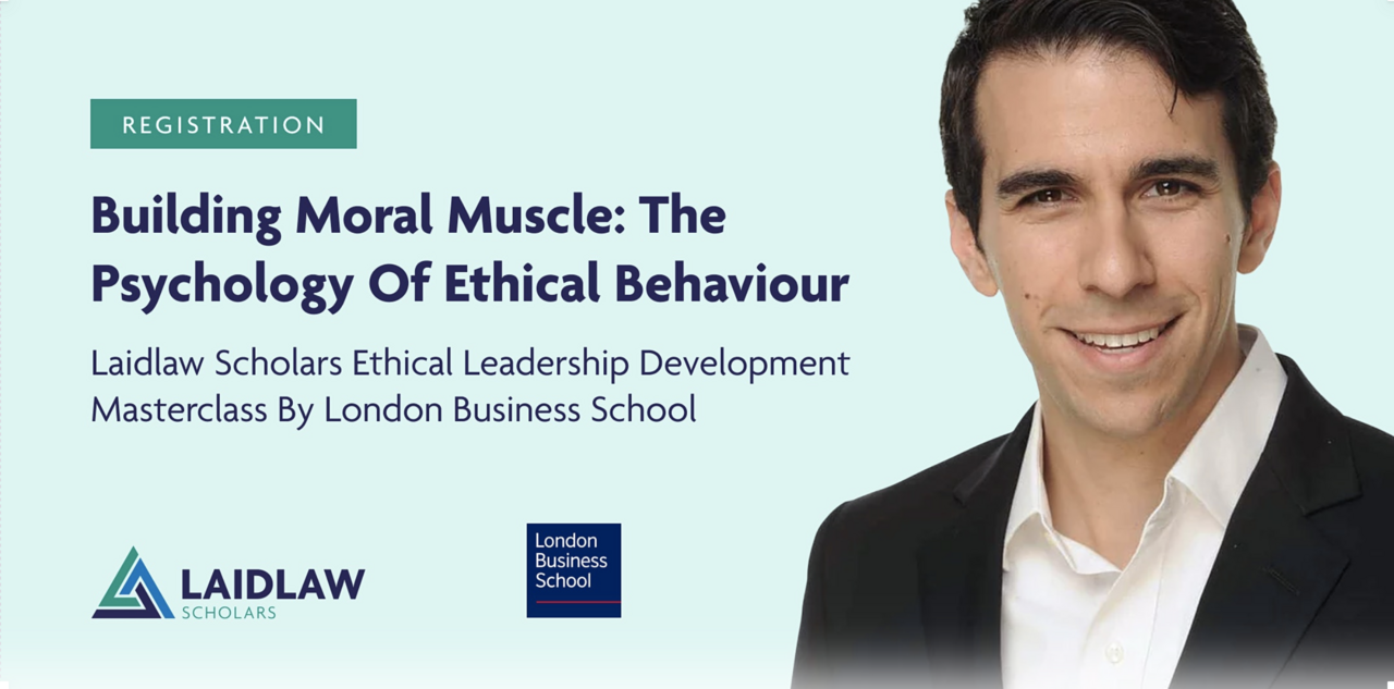 Laidlaw Ethical Leadership Masterclass Registration: Module 2