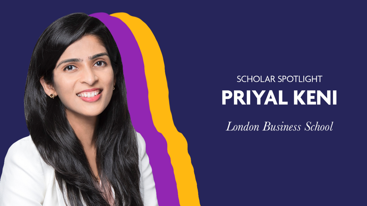 Scholar Spotlight - Priyal Keni