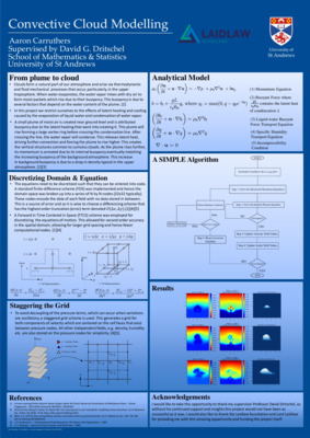 Convective Cloud Modelling - Research Poster
