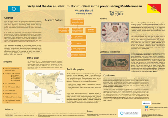 Islamic Sicily: Laidlaw Conference 2019