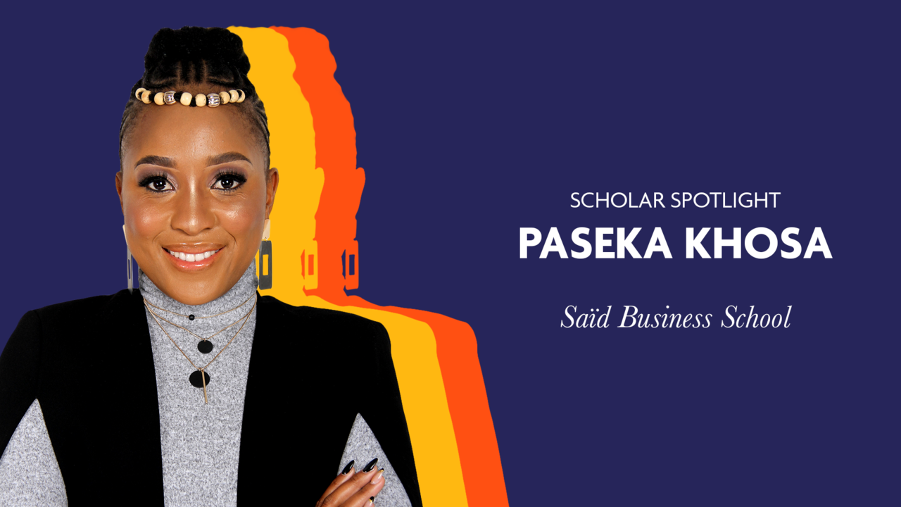 Scholar Spotlight - Paseka Khosa