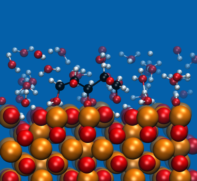 Making γ-alumina water-proof