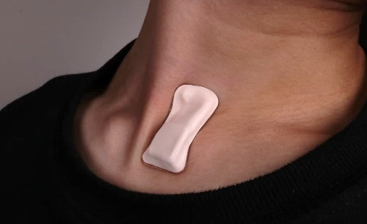 Mechano-acoustic sensing of physiological processes and body motions via a soft wireless device placed at the suprasternal notch