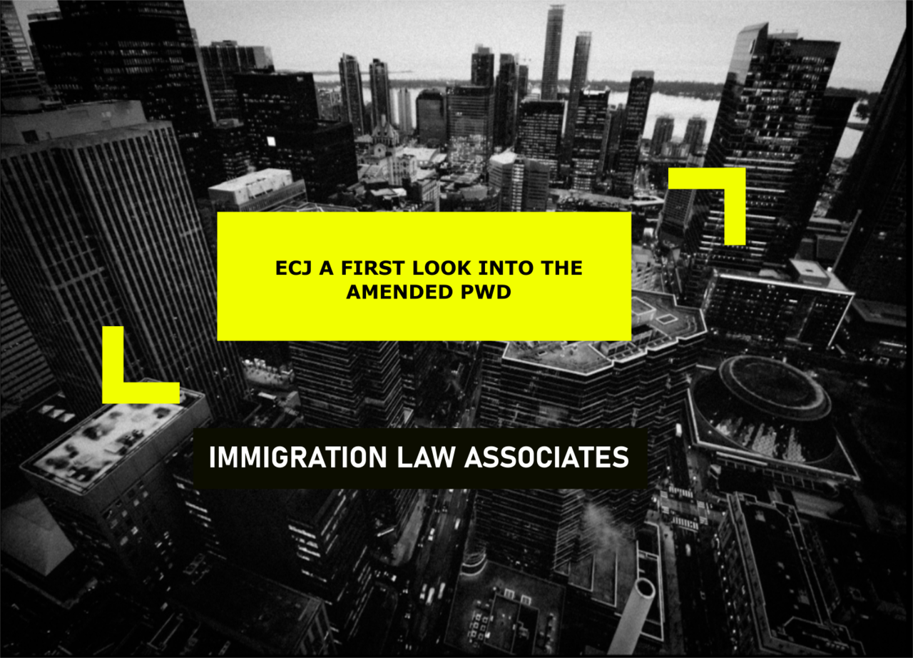 European Court of Justice- a first look into the amended Posting of Workers Directive