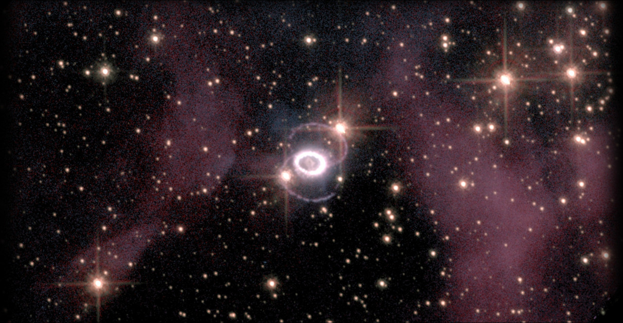 Peering into the dusty heart of SN 1987A