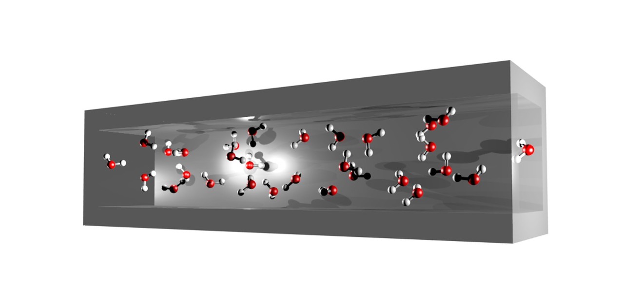 Anomalous State of the Water in a Synthetic nanotube
