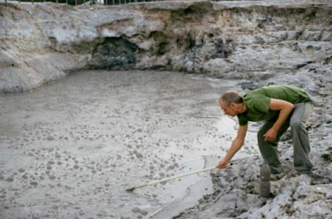 A thermoacidophilic methanotroph oxidizes atmospheric hydrogen gas